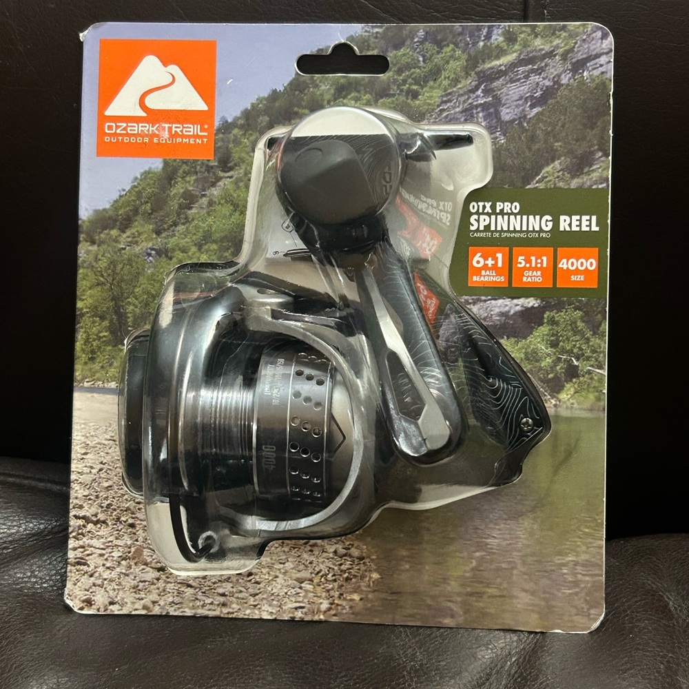Ozark Trail OTX Pro 4000 Spinning Fishing Reel, 5.1:1 Gear Ratio